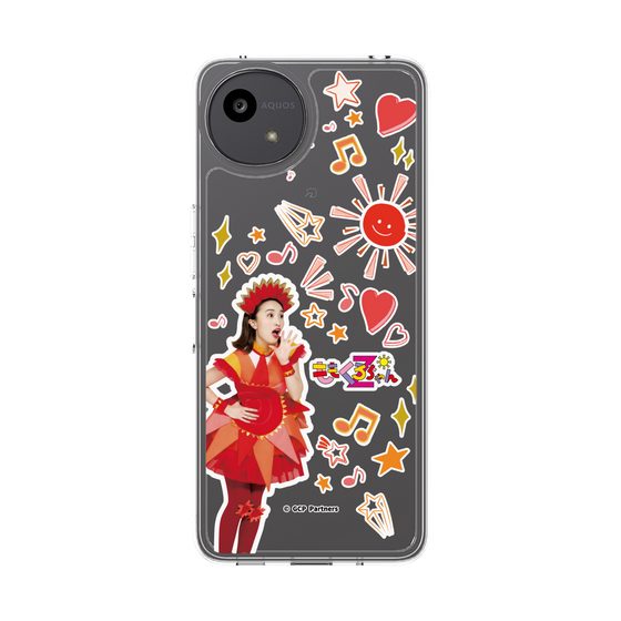 スリムプロテクションケース［ ももくろちゃんZ- おひさまかなこちゃん - 総柄 ］