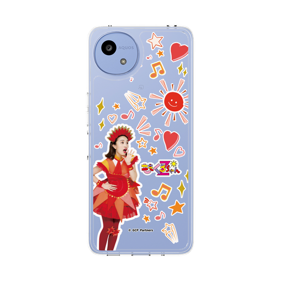 スリムプロテクションケース［ ももくろちゃんZ- おひさまかなこちゃん - 総柄 ］