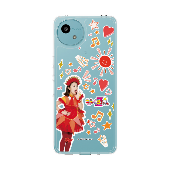 スリムプロテクションケース［ ももくろちゃんZ- おひさまかなこちゃん - 総柄 ］