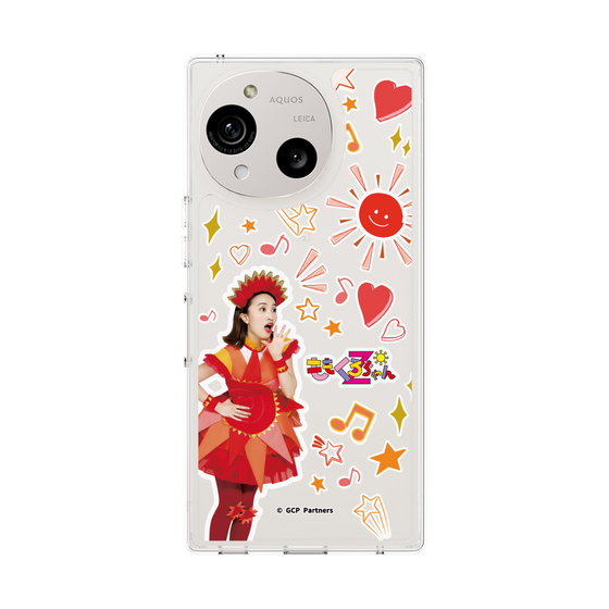 スリムプロテクションケース［ ももくろちゃんZ- おひさまかなこちゃん - 総柄 ］