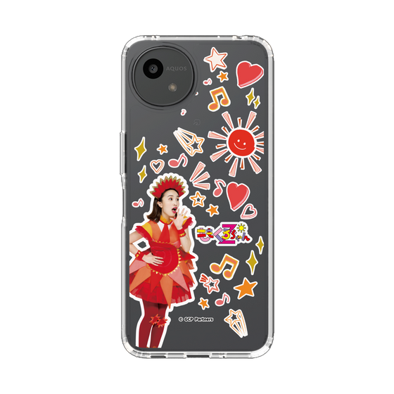 スリムプロテクションケース［ ももくろちゃんZ- おひさまかなこちゃん - 総柄 ］