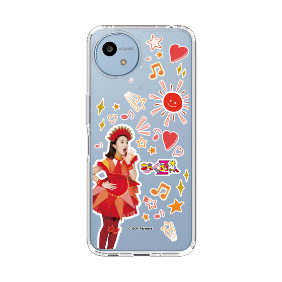 スリムプロテクションケース［ ももくろちゃんZ- おひさまかなこちゃん - 総柄 ］