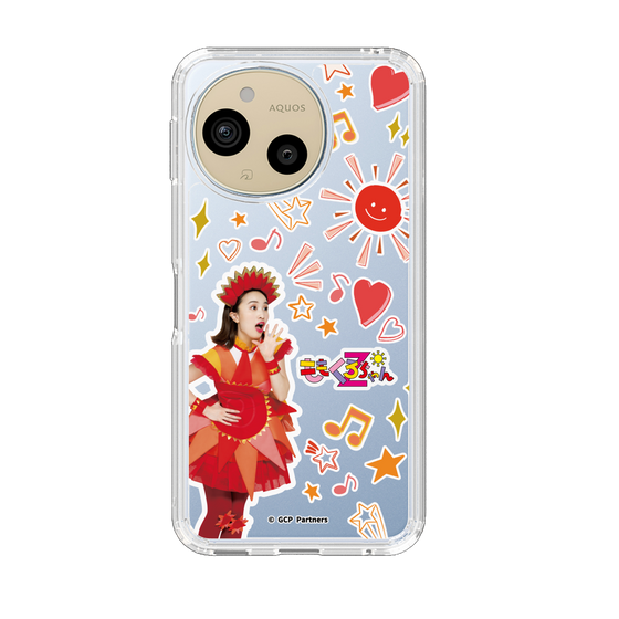 スリムプロテクションケース［ ももくろちゃんZ- おひさまかなこちゃん - 総柄 ］