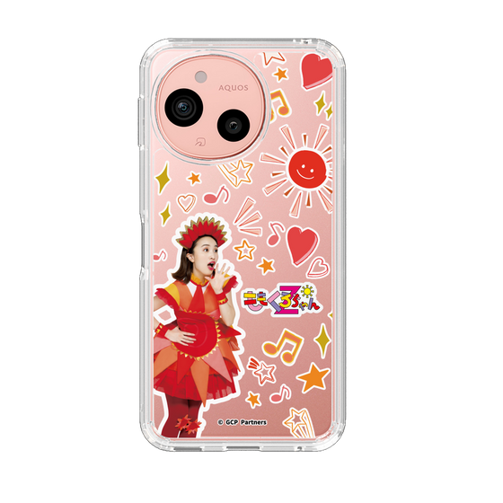 スリムプロテクションケース［ ももくろちゃんZ- おひさまかなこちゃん - 総柄 ］