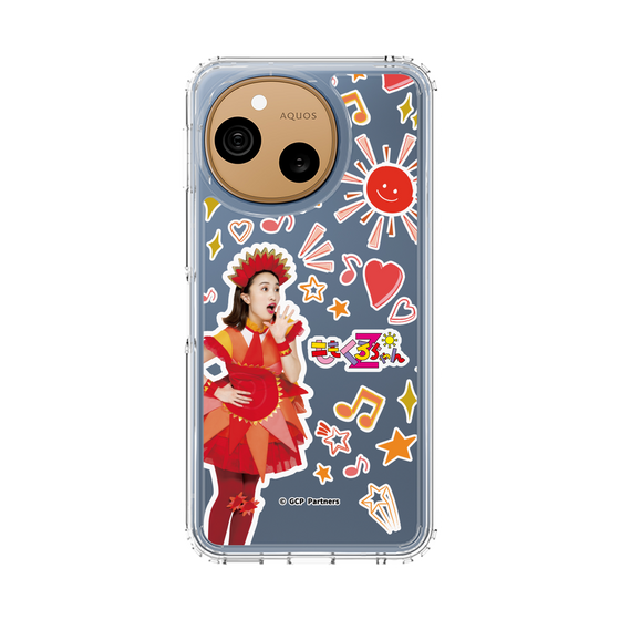 スリムプロテクションケース［ ももくろちゃんZ- おひさまかなこちゃん - 総柄 ］