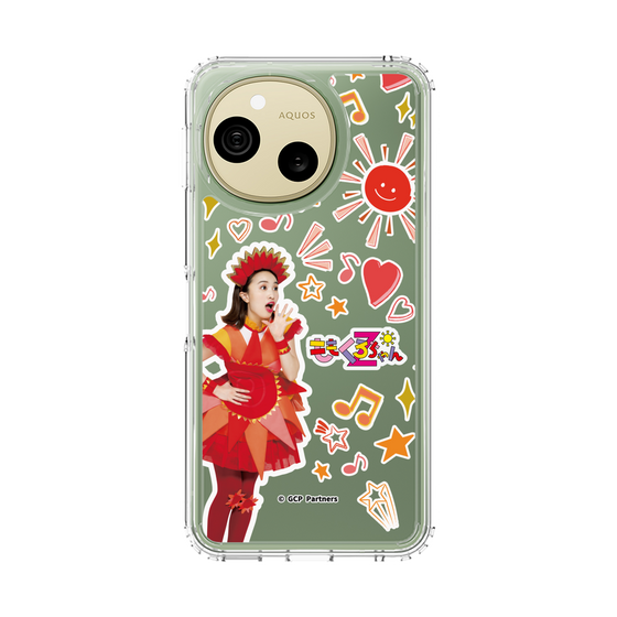 スリムプロテクションケース［ ももくろちゃんZ- おひさまかなこちゃん - 総柄 ］