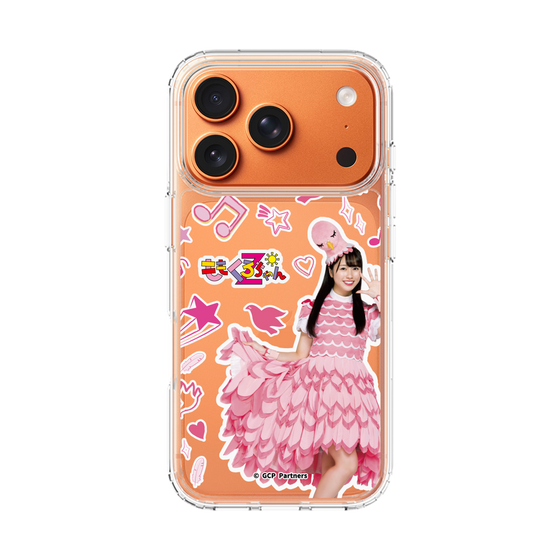 スリムプロテクションケース［ ももくろちゃんZ- ぽっぽーあーりん - 総柄 ］