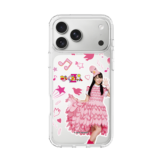 スリムプロテクションケース［ ももくろちゃんZ- ぽっぽーあーりん - 総柄 ］