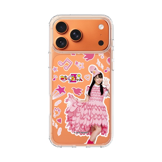 スリムプロテクションケース［ ももくろちゃんZ- ぽっぽーあーりん - 総柄 ］