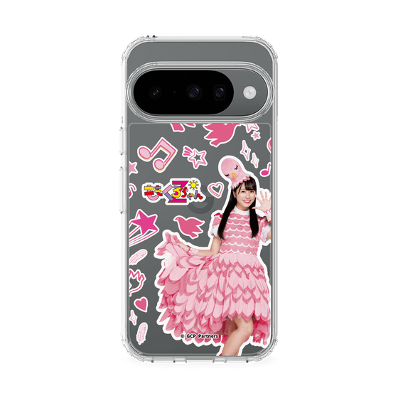 スリムプロテクションケース［ ももくろちゃんZ- ぽっぽーあーりん - 総柄 ］