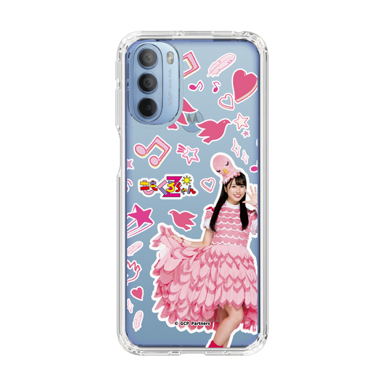 スリムプロテクションケース［ ももくろちゃんZ- ぽっぽーあーりん - 総柄 ］