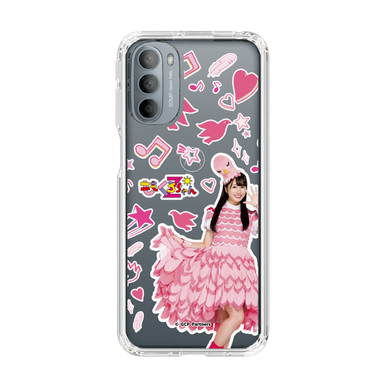 スリムプロテクションケース［ ももくろちゃんZ- ぽっぽーあーりん - 総柄 ］