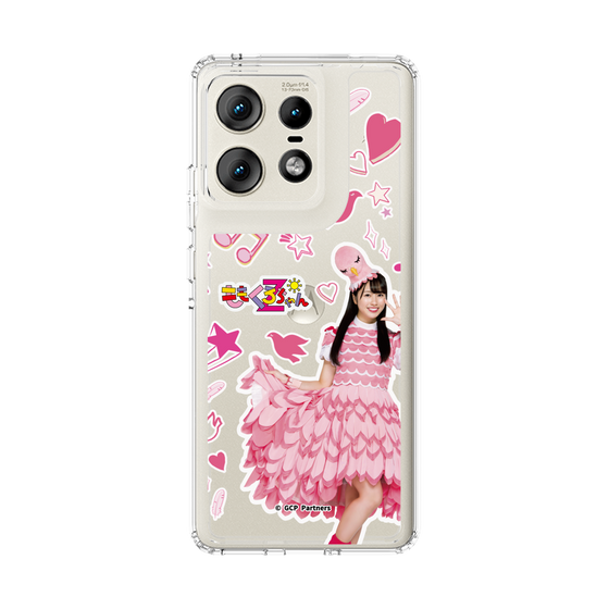 スリムプロテクションケース［ ももくろちゃんZ- ぽっぽーあーりん - 総柄 ］