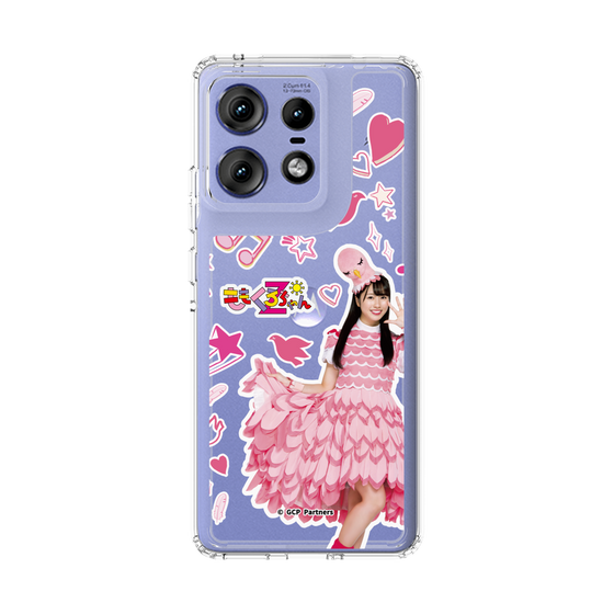 スリムプロテクションケース［ ももくろちゃんZ- ぽっぽーあーりん - 総柄 ］
