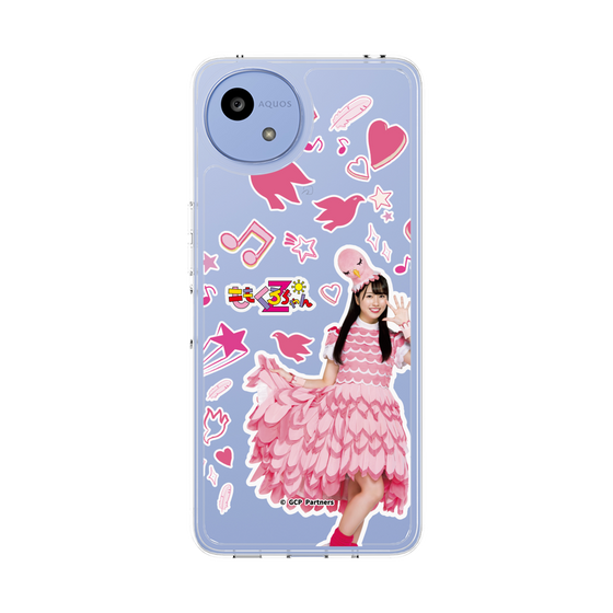 スリムプロテクションケース［ ももくろちゃんZ- ぽっぽーあーりん - 総柄 ］