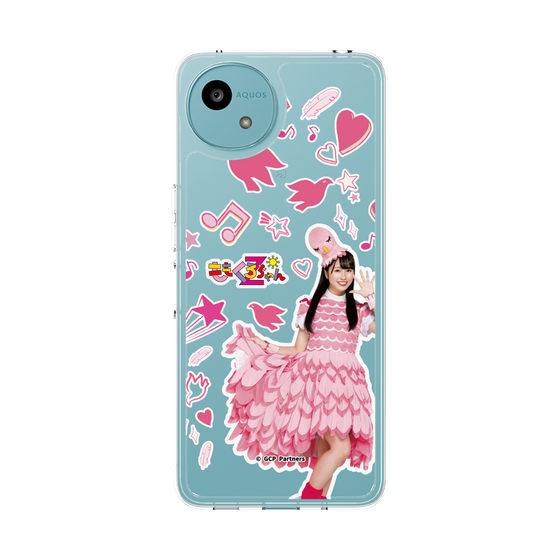 スリムプロテクションケース［ ももくろちゃんZ- ぽっぽーあーりん - 総柄 ］