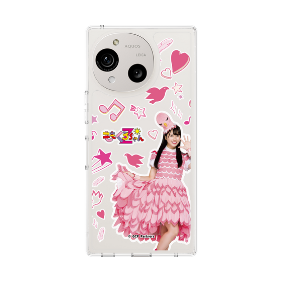 スリムプロテクションケース［ ももくろちゃんZ- ぽっぽーあーりん - 総柄 ］