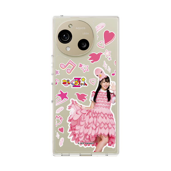 スリムプロテクションケース［ ももくろちゃんZ- ぽっぽーあーりん - 総柄 ］