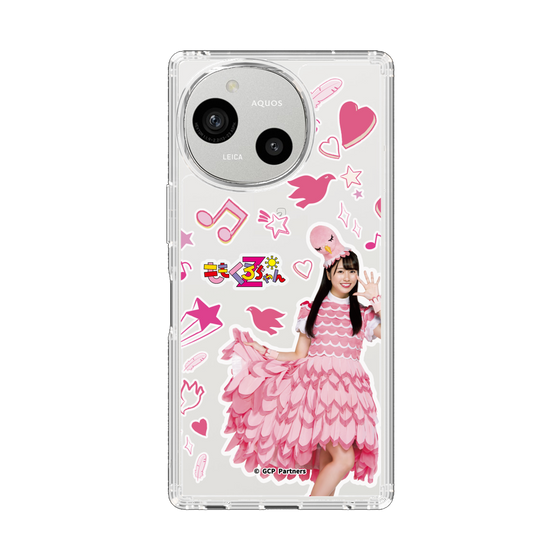 スリムプロテクションケース［ ももくろちゃんZ- ぽっぽーあーりん - 総柄 ］