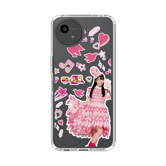 スリムプロテクションケース［ ももくろちゃんZ- ぽっぽーあーりん - 総柄 ］