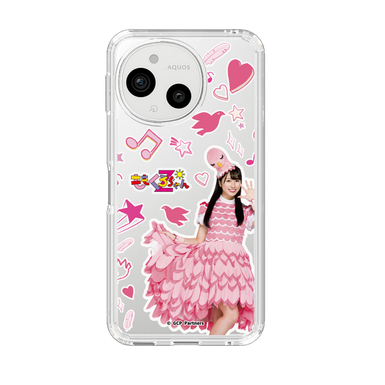 スリムプロテクションケース［ ももくろちゃんZ- ぽっぽーあーりん - 総柄 ］