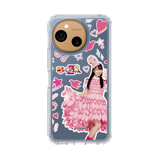 スリムプロテクションケース［ ももくろちゃんZ- ぽっぽーあーりん - 総柄 ］