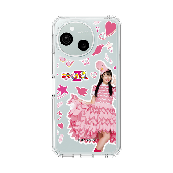 スリムプロテクションケース［ ももくろちゃんZ- ぽっぽーあーりん - 総柄 ］