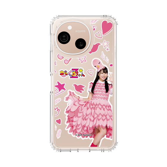 スリムプロテクションケース［ ももくろちゃんZ- ぽっぽーあーりん - 総柄 ］