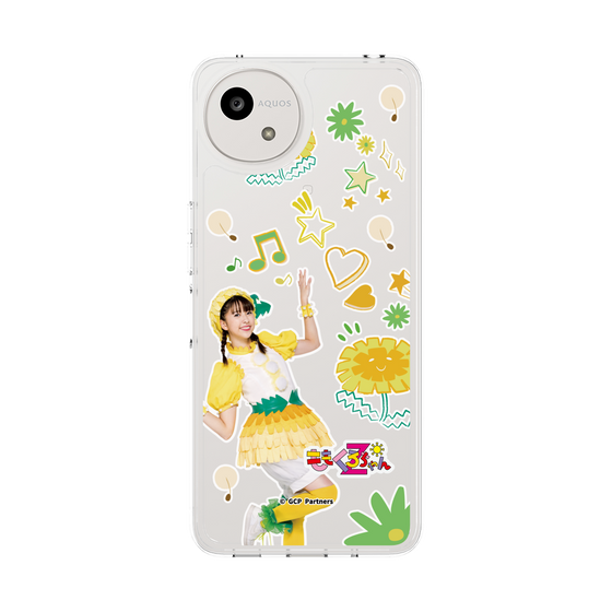 スリムプロテクションケース［ ももくろちゃんZ - たんぽぽしおりん - 総柄 ］