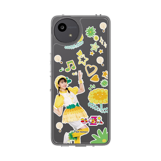 スリムプロテクションケース［ ももくろちゃんZ - たんぽぽしおりん - 総柄 ］