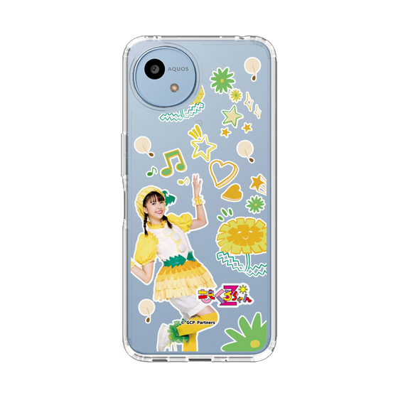 スリムプロテクションケース［ ももくろちゃんZ - たんぽぽしおりん - 総柄 ］