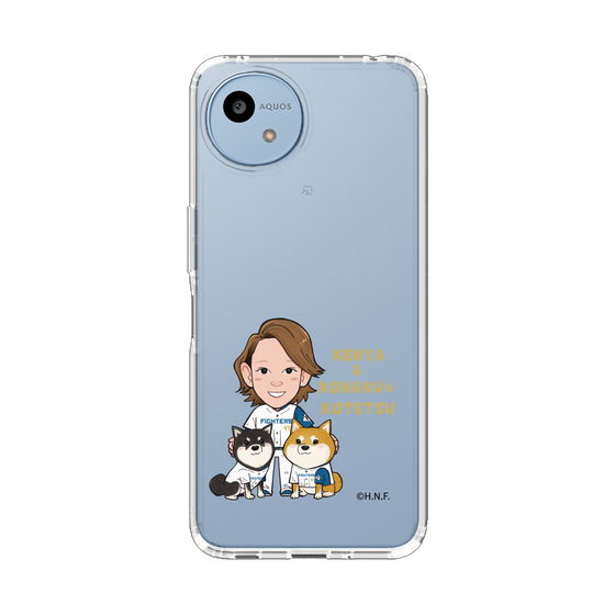 スリムプロテクションケース［ 北海道日本ハムファイターズ - わんダフル - 鈴木 ］