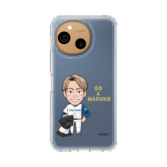 スリムプロテクションケース［ 北海道日本ハムファイターズ - わんダフル - 松本 ］