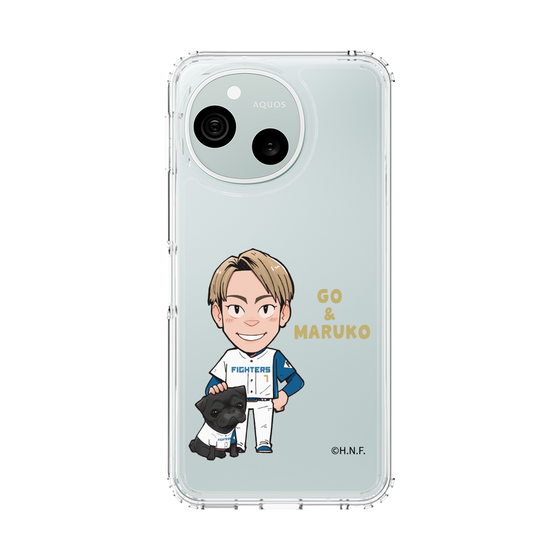 スリムプロテクションケース［ 北海道日本ハムファイターズ - わんダフル - 松本 ］