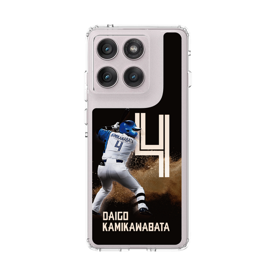 スリムプロテクションケース［ 北海道日本ハムファイターズ - ブラック - KAMIKAWABATA ］