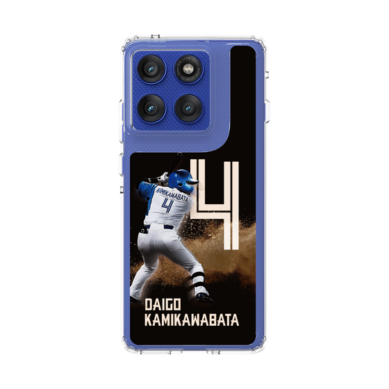 スリムプロテクションケース［ 北海道日本ハムファイターズ - ブラック - KAMIKAWABATA ］