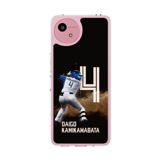 スリムプロテクションケース［ 北海道日本ハムファイターズ - ブラック - KAMIKAWABATA ］