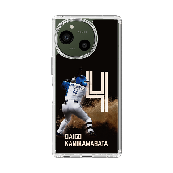 スリムプロテクションケース［ 北海道日本ハムファイターズ - ブラック - KAMIKAWABATA ］