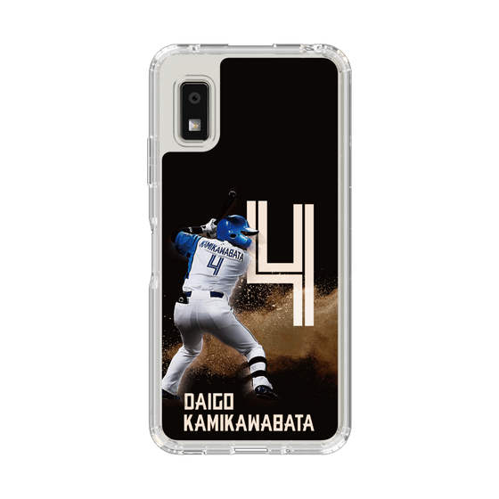 スリムプロテクションケース［ 北海道日本ハムファイターズ - ブラック - KAMIKAWABATA ］