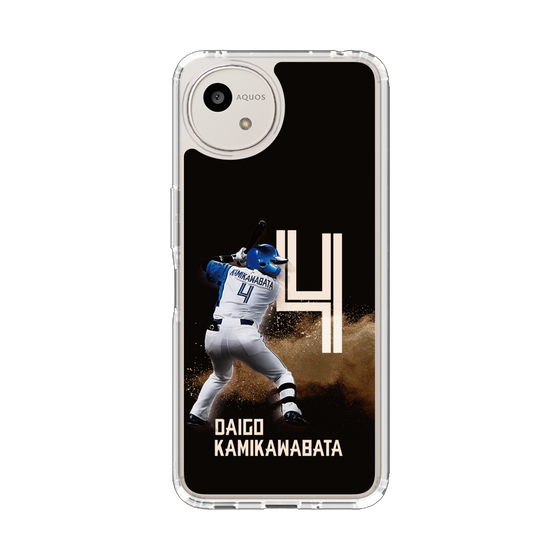 スリムプロテクションケース［ 北海道日本ハムファイターズ - ブラック - KAMIKAWABATA ］