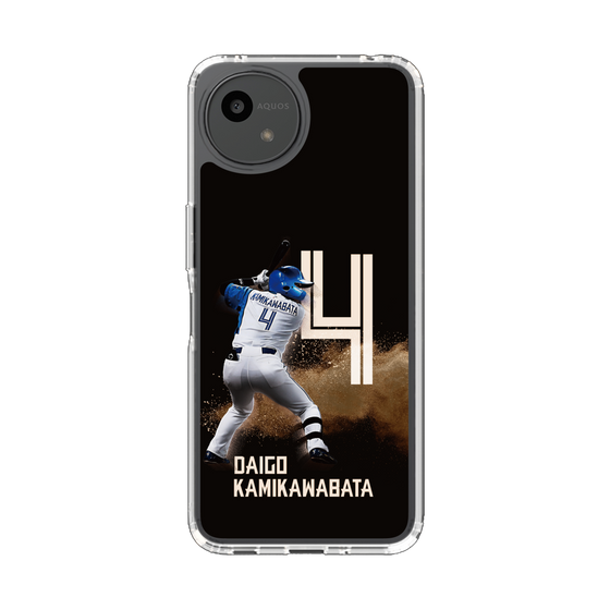 スリムプロテクションケース［ 北海道日本ハムファイターズ - ブラック - KAMIKAWABATA ］