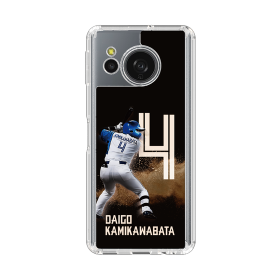 スリムプロテクションケース［ 北海道日本ハムファイターズ - ブラック - KAMIKAWABATA ］