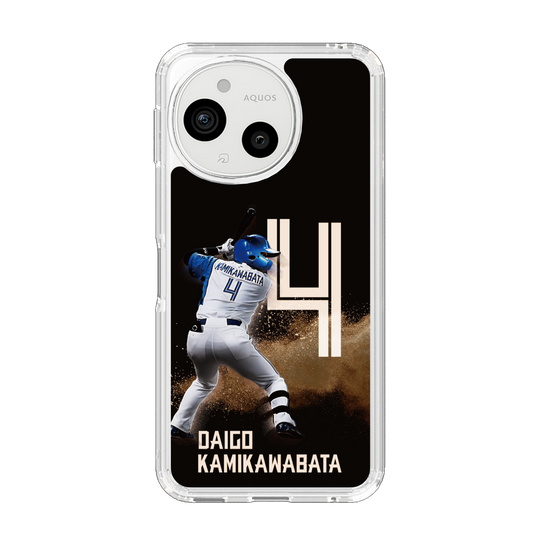 スリムプロテクションケース［ 北海道日本ハムファイターズ - ブラック - KAMIKAWABATA ］