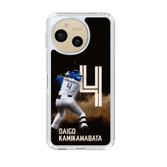 スリムプロテクションケース［ 北海道日本ハムファイターズ - ブラック - KAMIKAWABATA ］