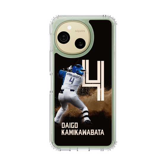 スリムプロテクションケース［ 北海道日本ハムファイターズ - ブラック - KAMIKAWABATA ］