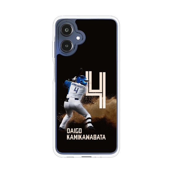 スリムプロテクションケース［ 北海道日本ハムファイターズ - ブラック - KAMIKAWABATA ］