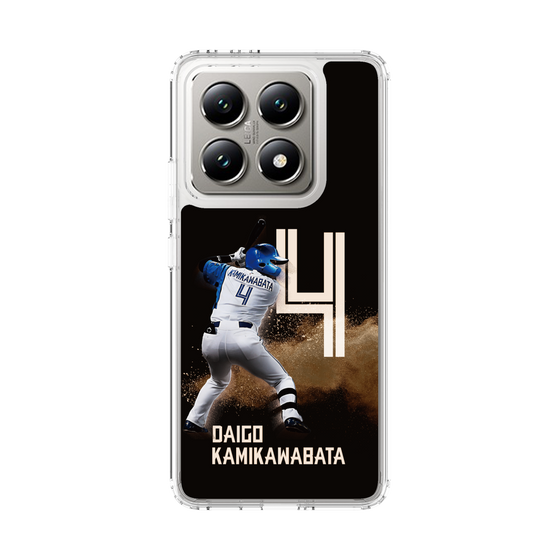 スリムプロテクションケース［ 北海道日本ハムファイターズ - ブラック - KAMIKAWABATA ］