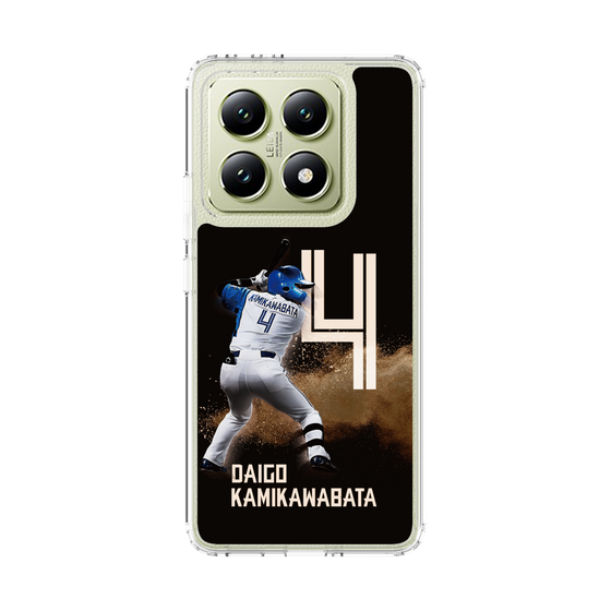 スリムプロテクションケース［ 北海道日本ハムファイターズ - ブラック - KAMIKAWABATA ］