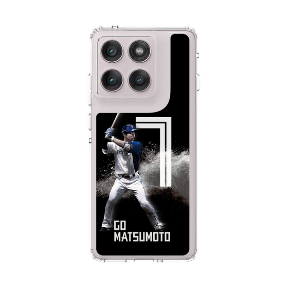 スリムプロテクションケース［ 北海道日本ハムファイターズ - ブラック - MATSUMOTO ］