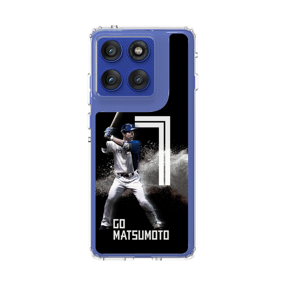 スリムプロテクションケース［ 北海道日本ハムファイターズ - ブラック - MATSUMOTO ］